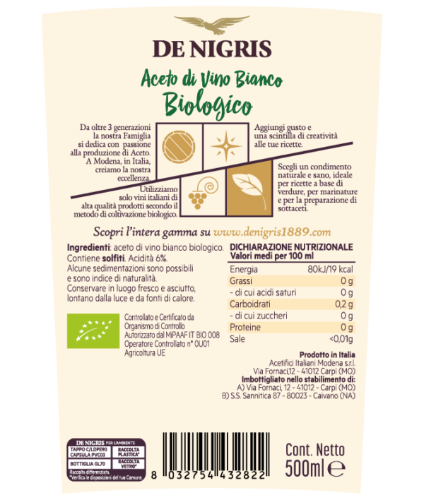 aceto di vino bianco