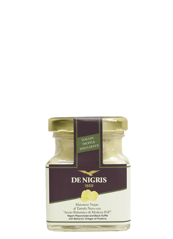 Maionese Vegan al Tartufo Nero con Aceto Balsamico di Modena IGP