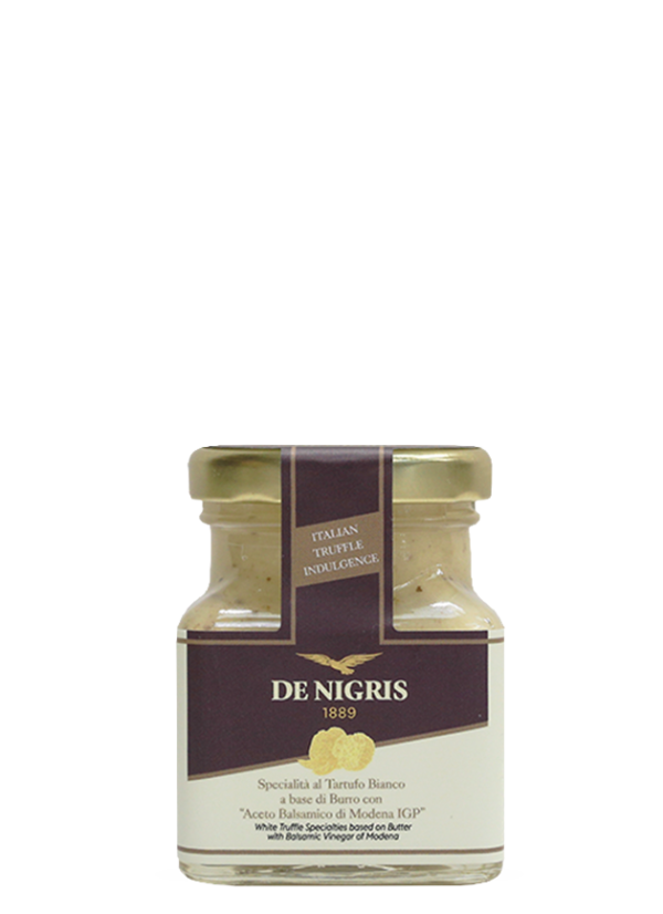 Specialità al Tartufo Bianco a base di Burro con Aceto Balsamico di Modena IGP