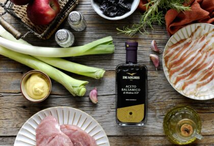 Ingredienti Ricetta Filetto di Maiale con aceto Balsamico