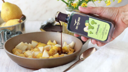 sfumare le pere con il Condimento Fruttato Pere