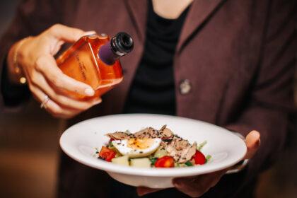 Insalata Nizzarda con Dressing Rosa