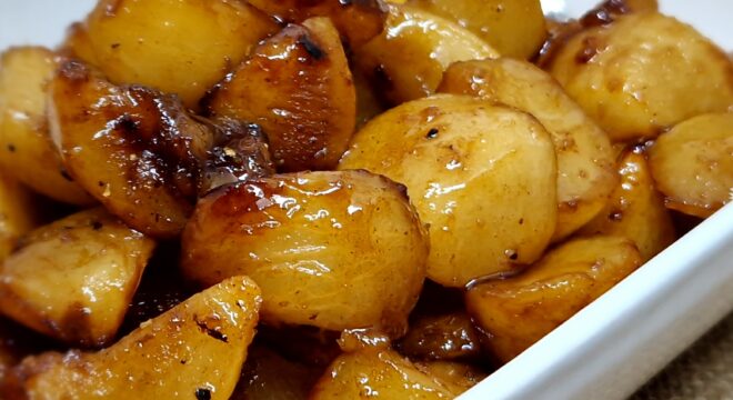 Balsamic Glazed Turnips