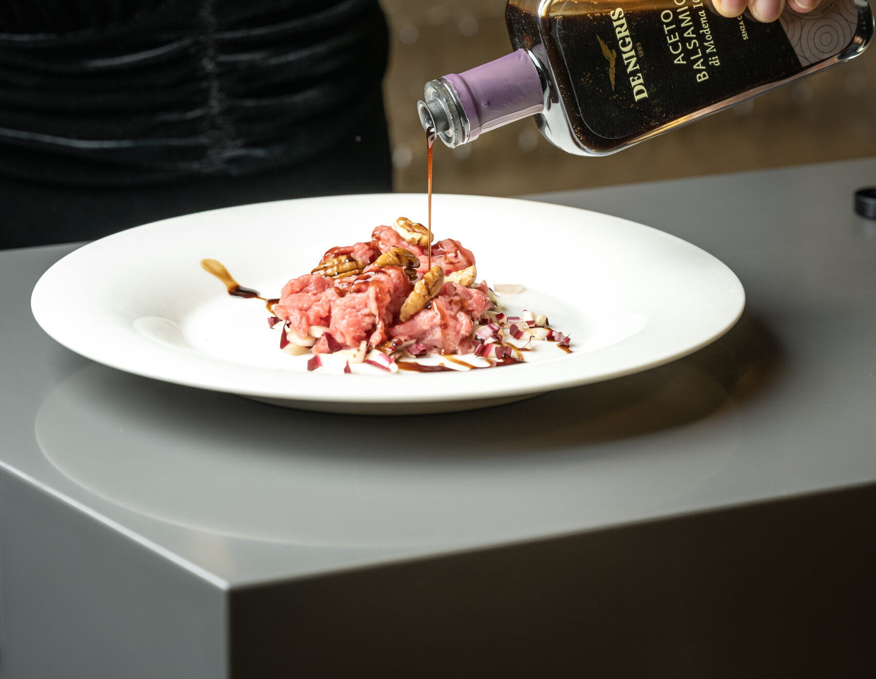 Tartare di Fassona con Condimento Pregiato 12 Travasi