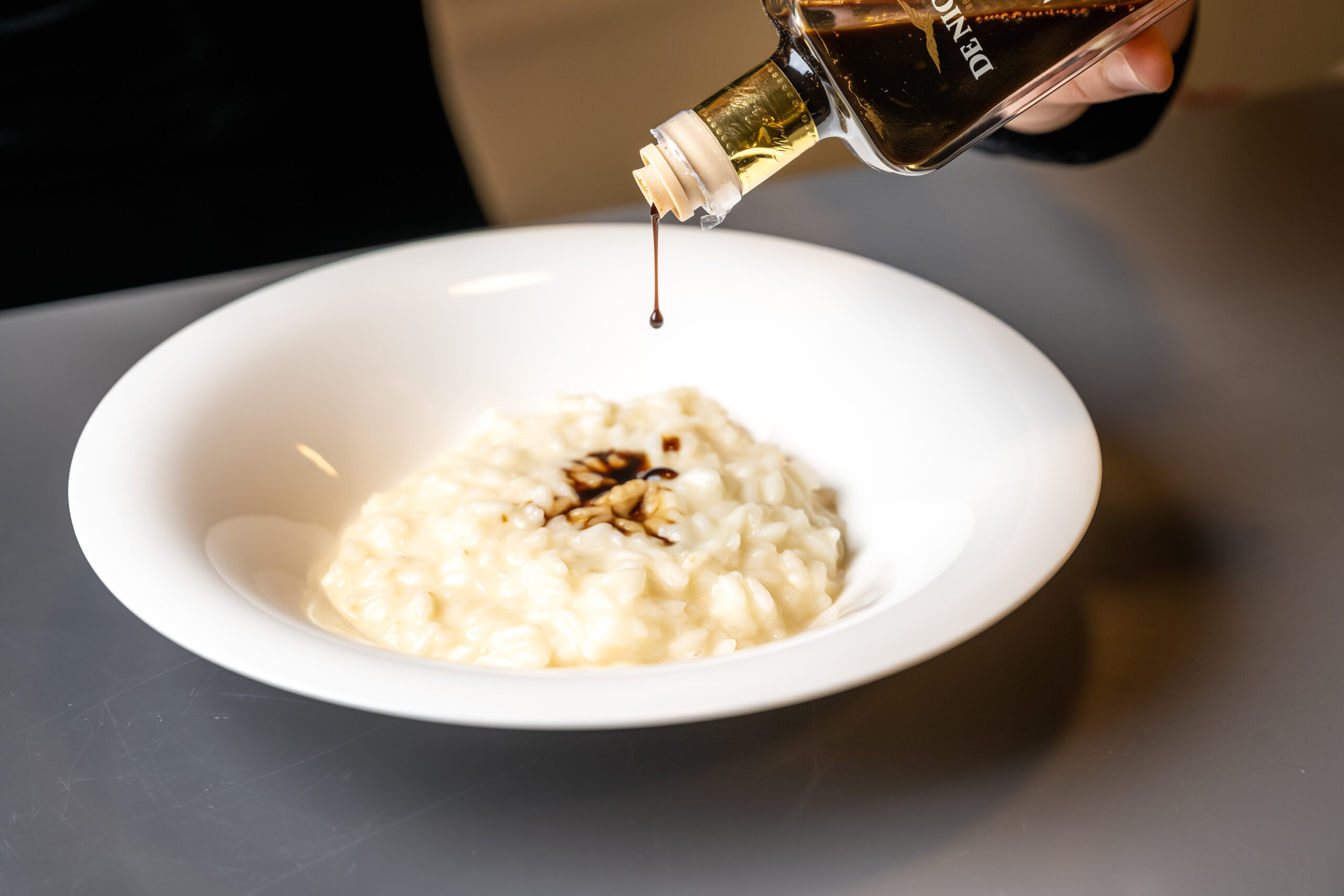 Risotto al Parmigiano 24 Mesi con Condimento 12 Travasi