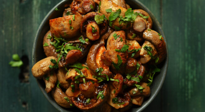 Balsamic And Soy Mushrooms