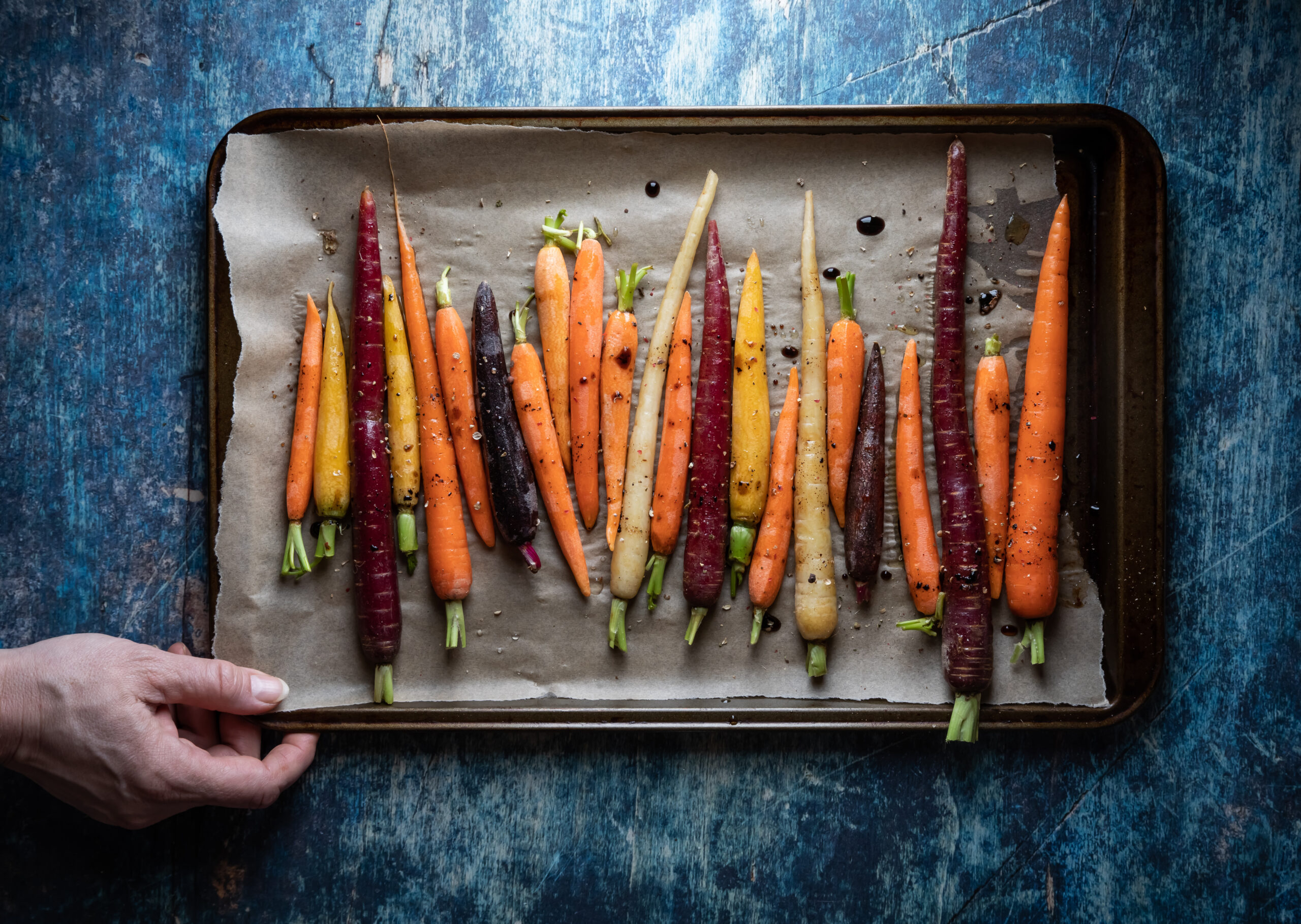 Balsamic Glazed Heritage Carrots - De Nigris 1889
