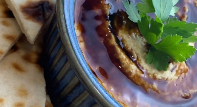 Gourmet Balsamic Hummus