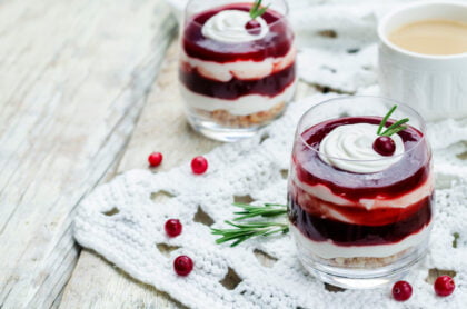 Balsamic Cranberry Parfait​_denigris_recipes