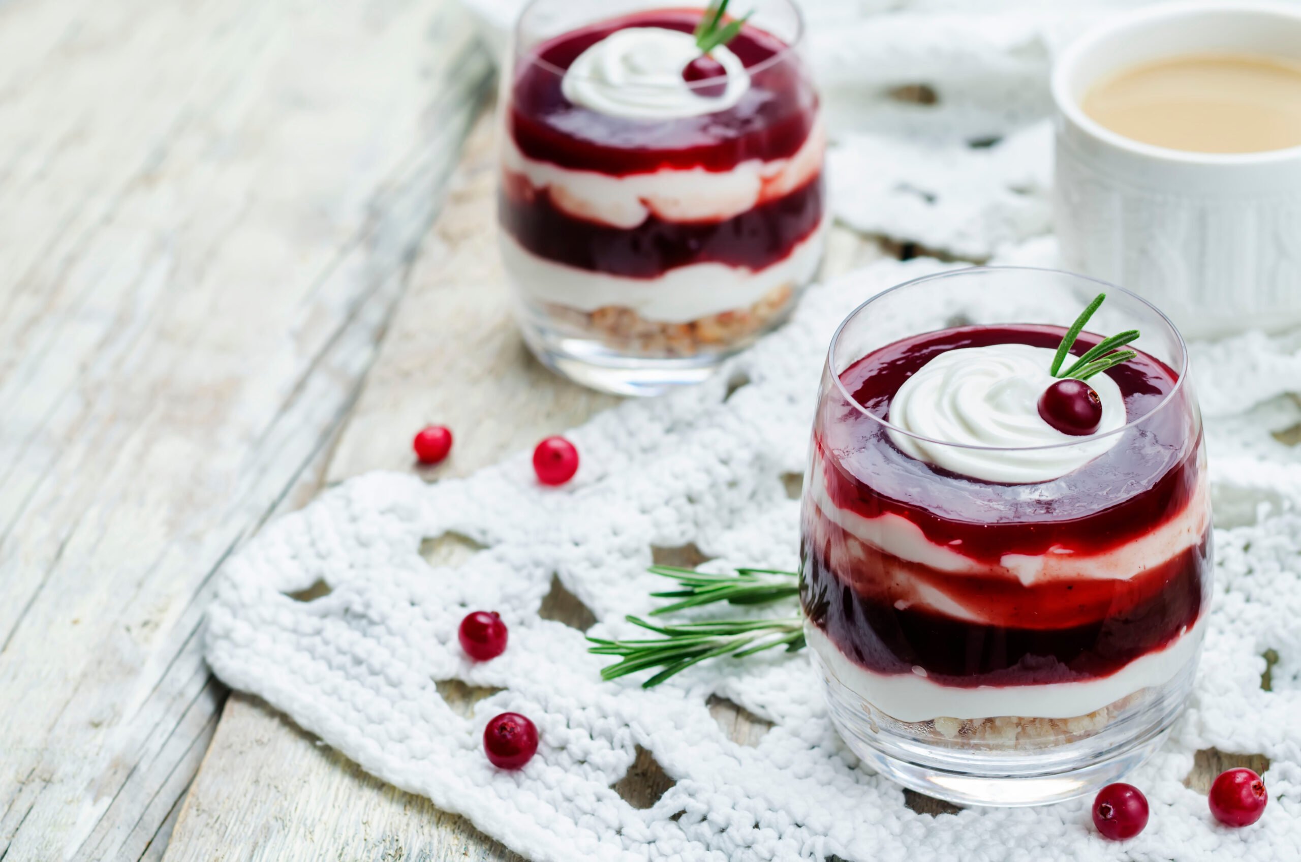 Balsamic Cranberry Parfait​ - De Nigris 1889