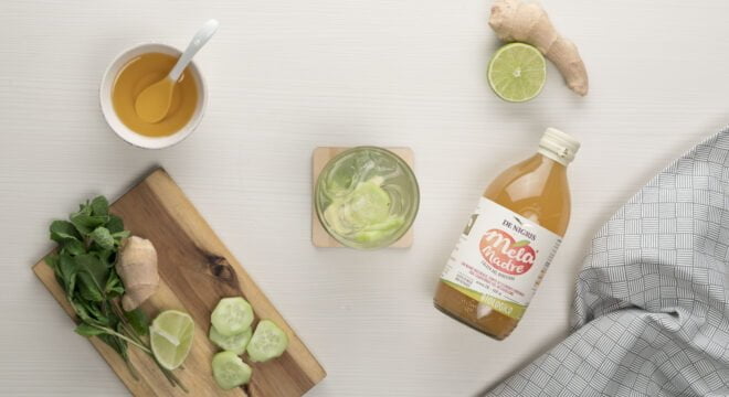 Spritz Menta e Zenzero con MelaMadre