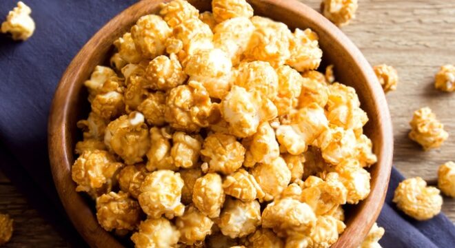 Balsamic Caramel Popcorn​