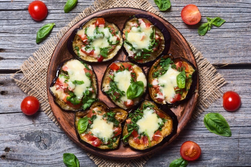Mini Aubergine Pizzas - De Nigris 1889