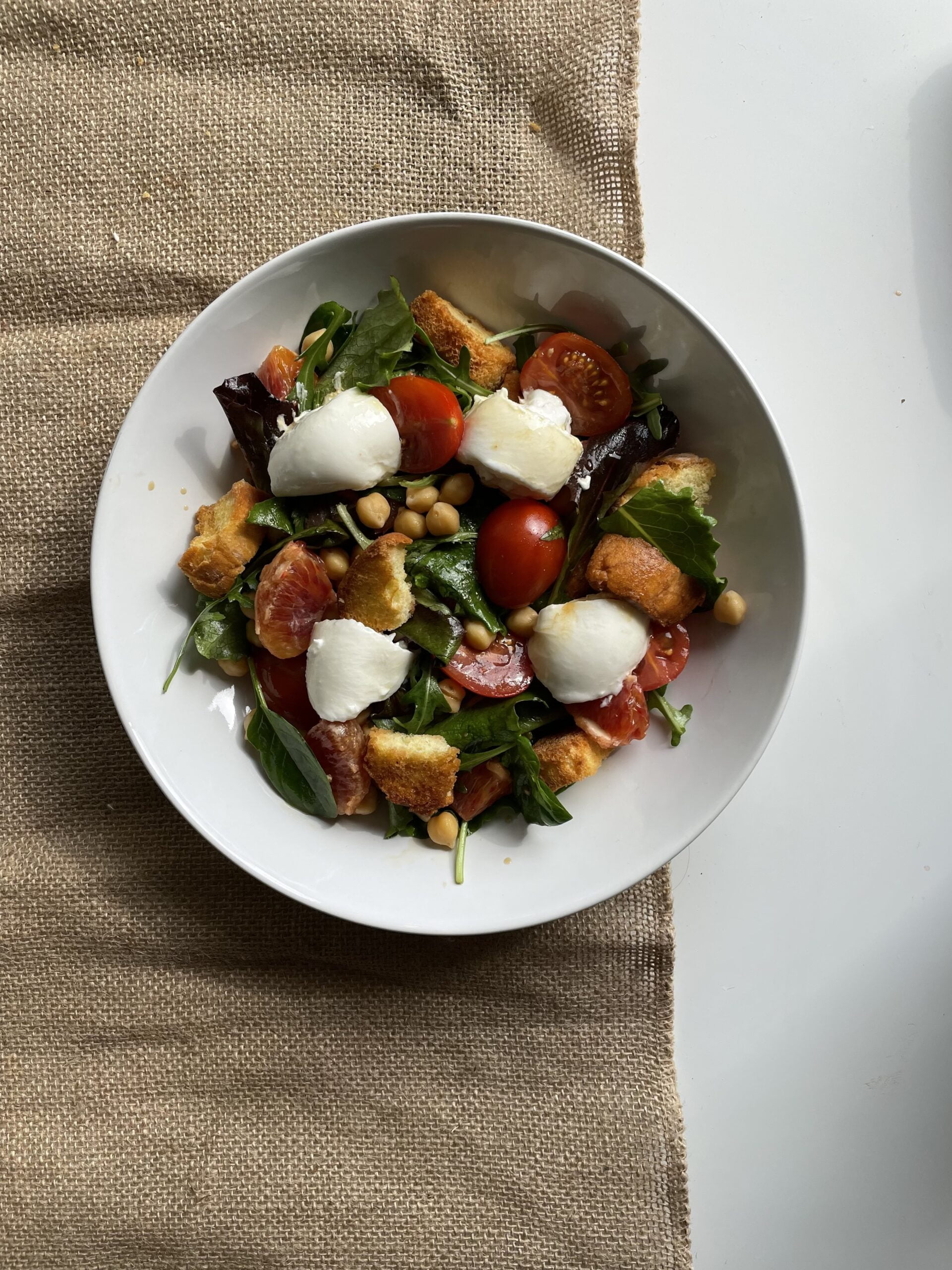 Orange, Chickpea & Mozzarella Salad​ - De Nigris 1889