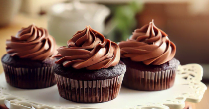 Chocolate Fudge Balsamic Cupcakes _denigris_recipes