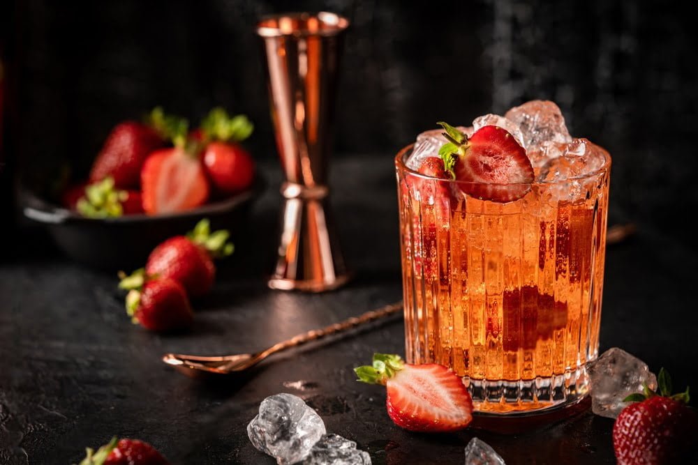 Balsamic Strawberry Mocktail​ - De Nigris 1889