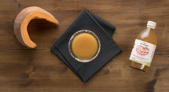 Cocktail Zucca e Zenzero con MelaMadre