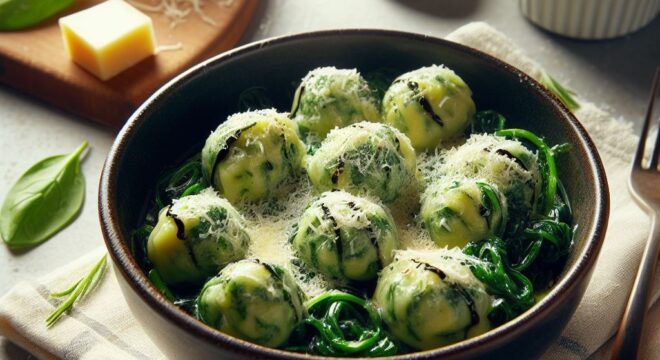 Italian Malfatti with Balsamic Vinegar