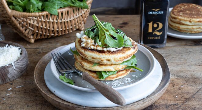 Pancakes Salati con Condimento 12 Travasi