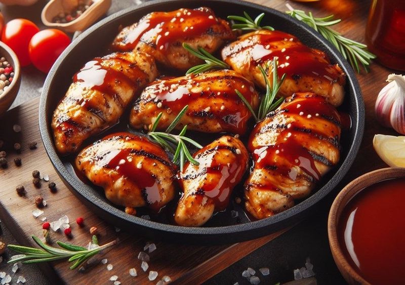 BBQ Balsamic Chicken - De Nigris 1889