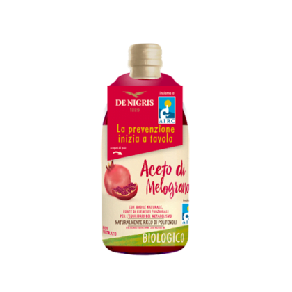 aceto di melograno de nigris per airc