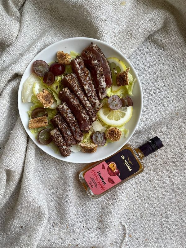 Insalata Gourmet Con Tonno Scottato